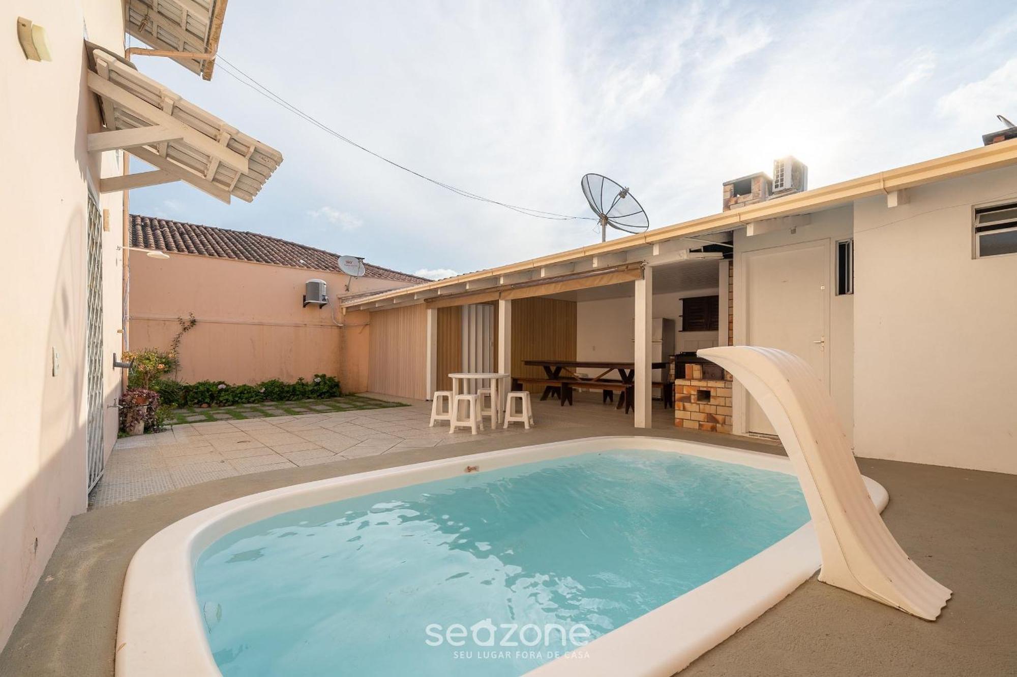 Bela Casa Com Piscina No Centro De Penha/Sc Bsl190 Villa Exteriör bild